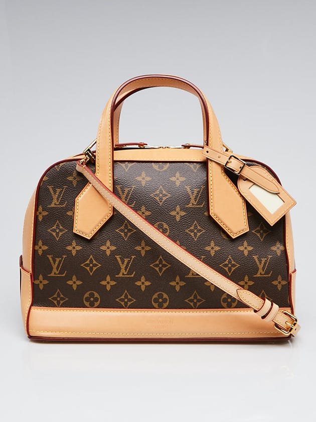 Louis Vuitton Monogram Coated Canvas Dora PM Tote Bag