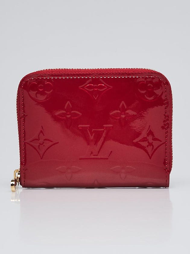 Louis Vuitton Pomme D'Amour Monogram Vernis Zippy Coin Purse