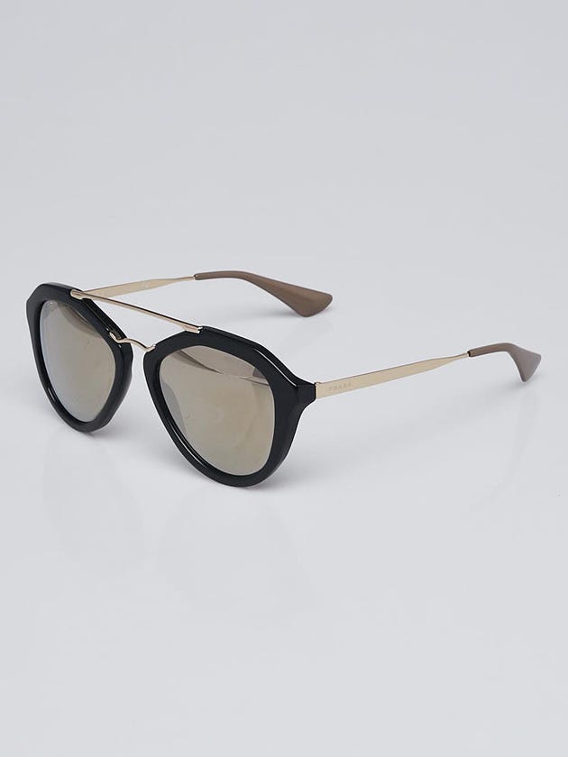 Prada Black Frame Havana 54mm Sunglasses - SPR12Q