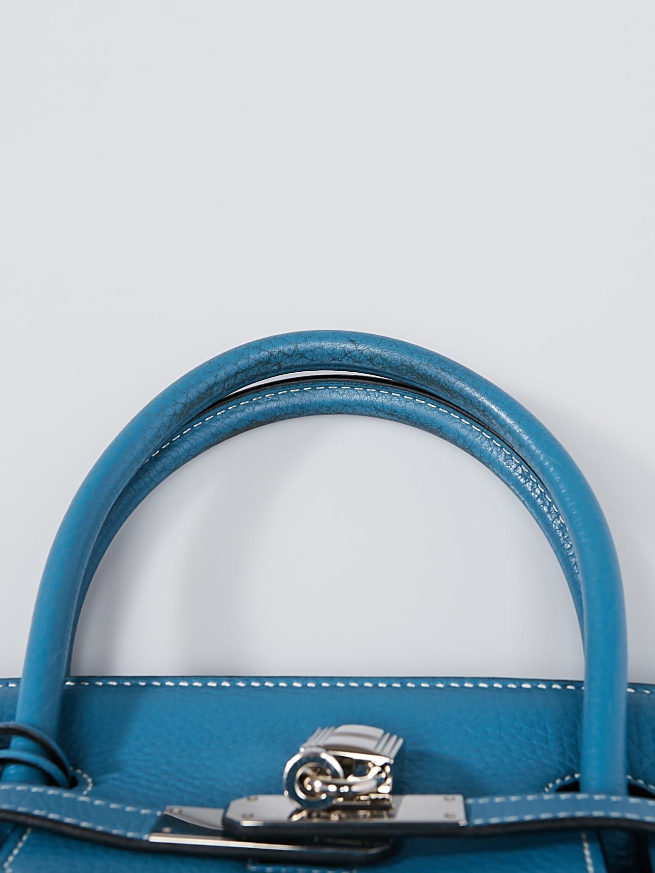 Hermes 40cm Naturelle Ardennes Leather with Palladium Hardware Birkin Bag -  Yoogi's Closet