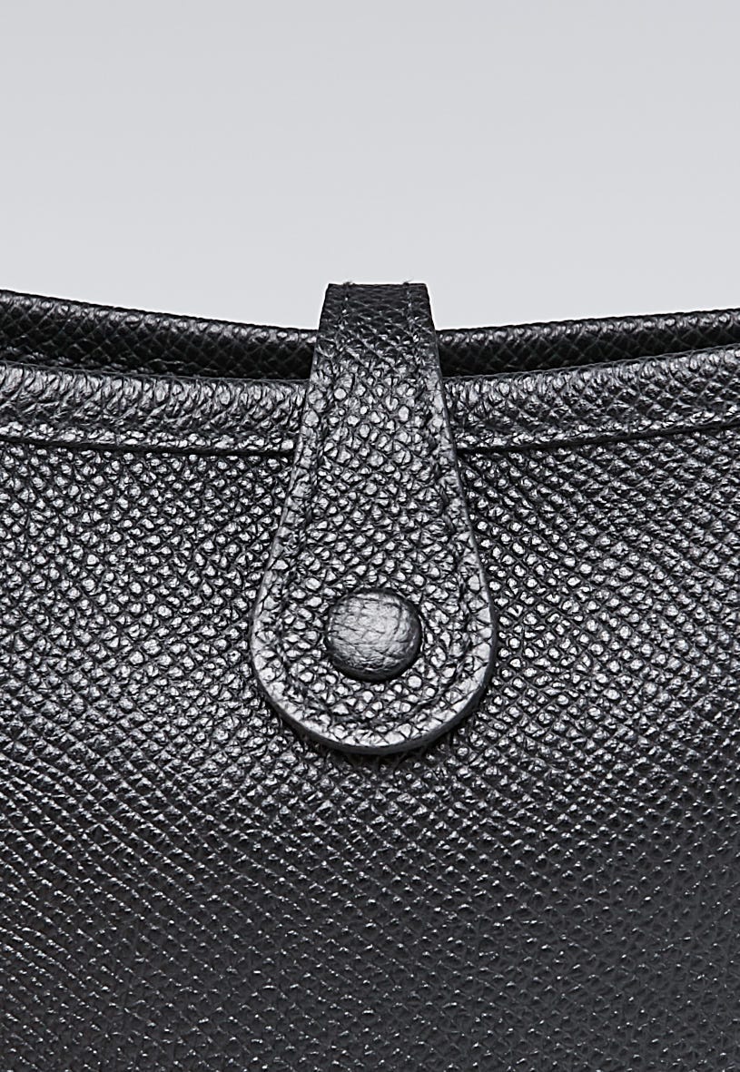 Hermes Malachite Epsom Leather Evelyne III GM Bag - Yoogi's Closet