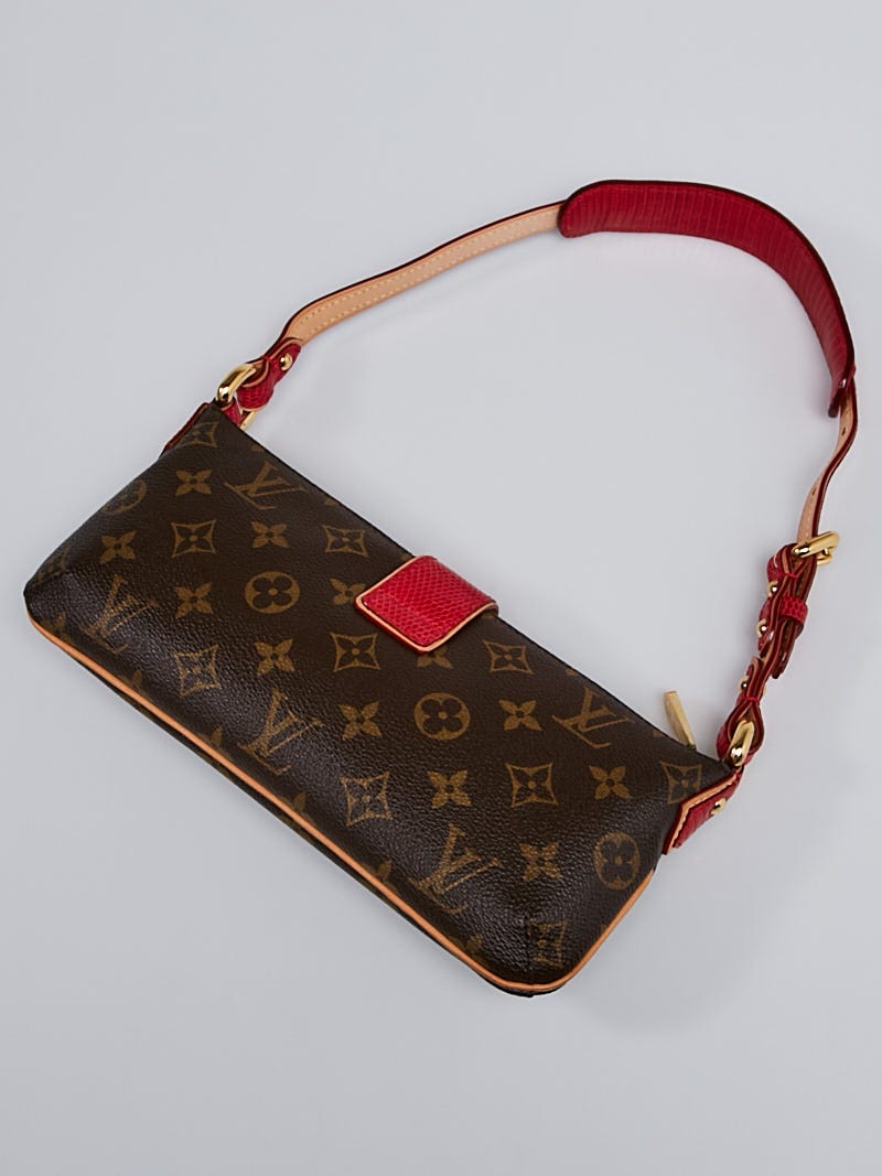 Louis Vuitton Cerises Lizard Pochette Bag
