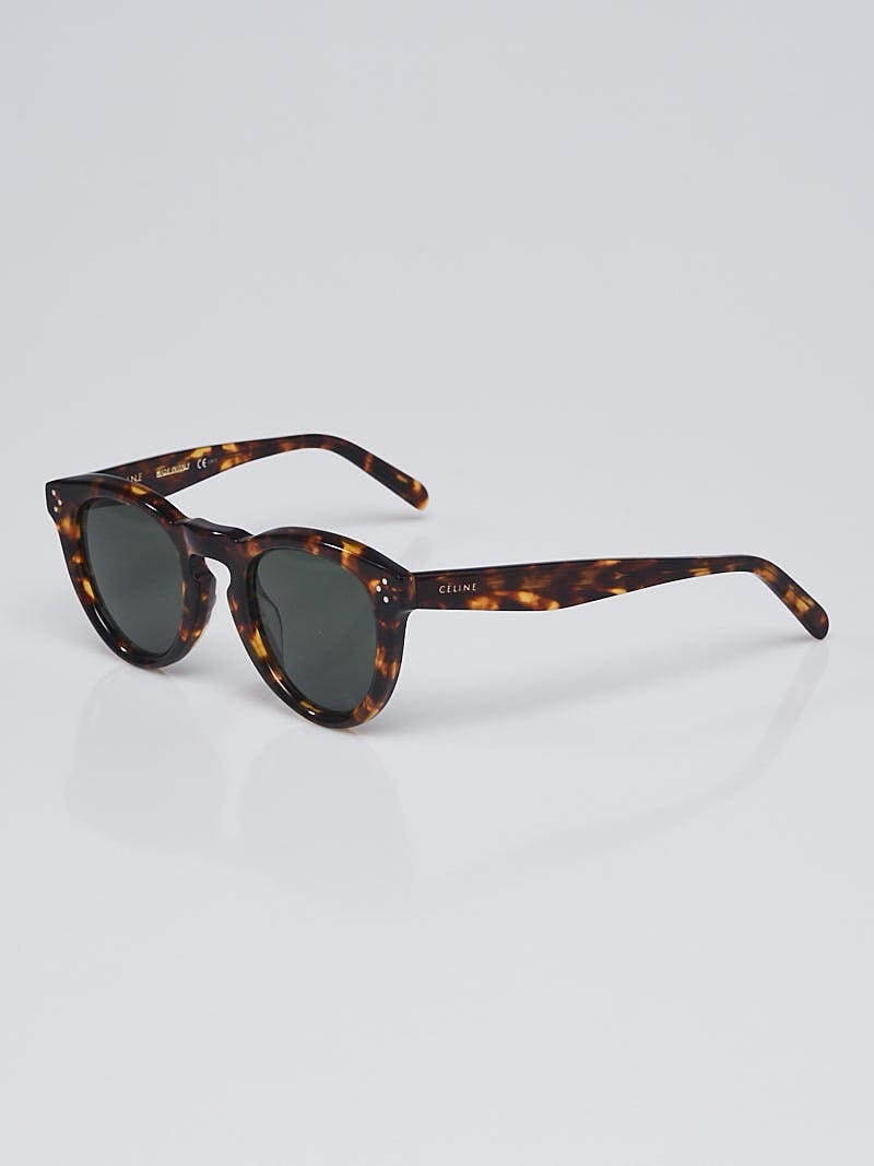 CELINE サングラス/ べっこう　CL41384 ウェリントン Celine Tortoise Shell Acetate Sunglasses CL41384 | Yoogi's Closet