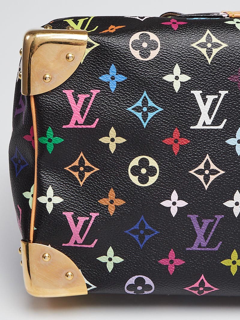 Louis Vuitton Black Monogram Multicolor Speedy 30 Bag at 1stDibs  lv multi  color bag, multicolor lv bag, lv speedy multicolor black