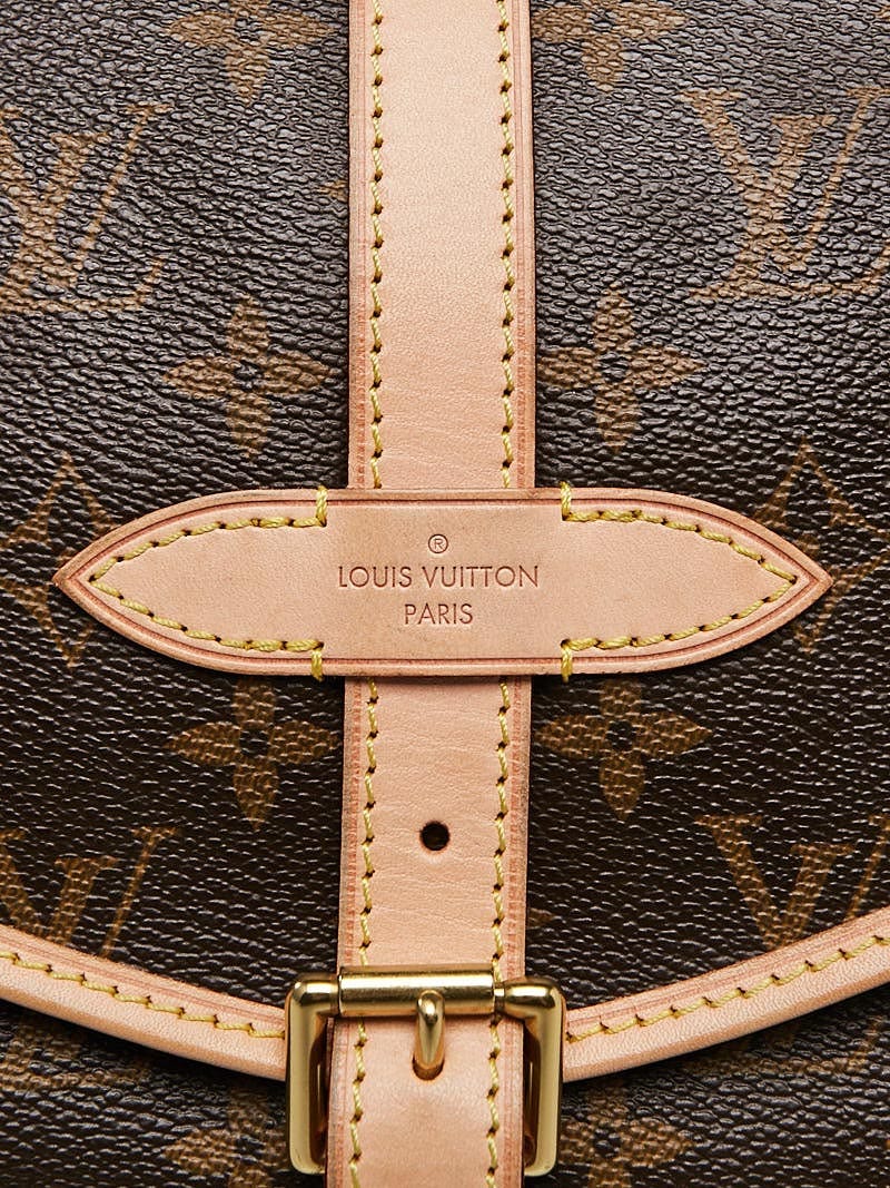 Louis Vuitton Monogram Canvas Saumur GM Bag - Yoogi's Closet