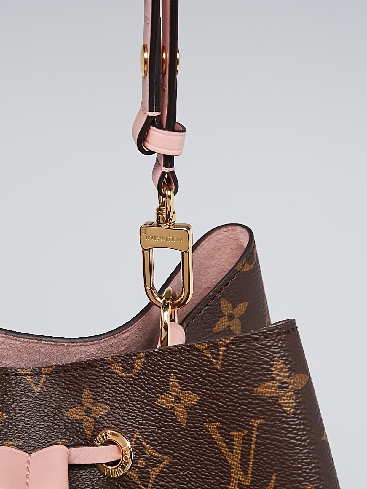 Louis Vuitton Rose Poudre Monogram Canvas Neonoe Bag | Yoogi's Closet