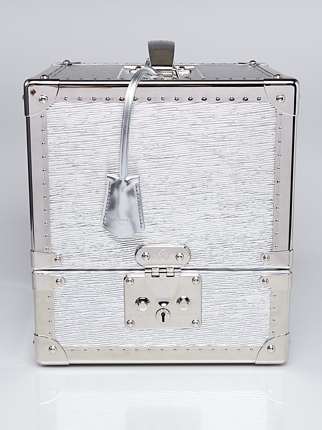 Louis Vuitton Silver Epi Boite Echappee Belle Case | Yoogi's Closet