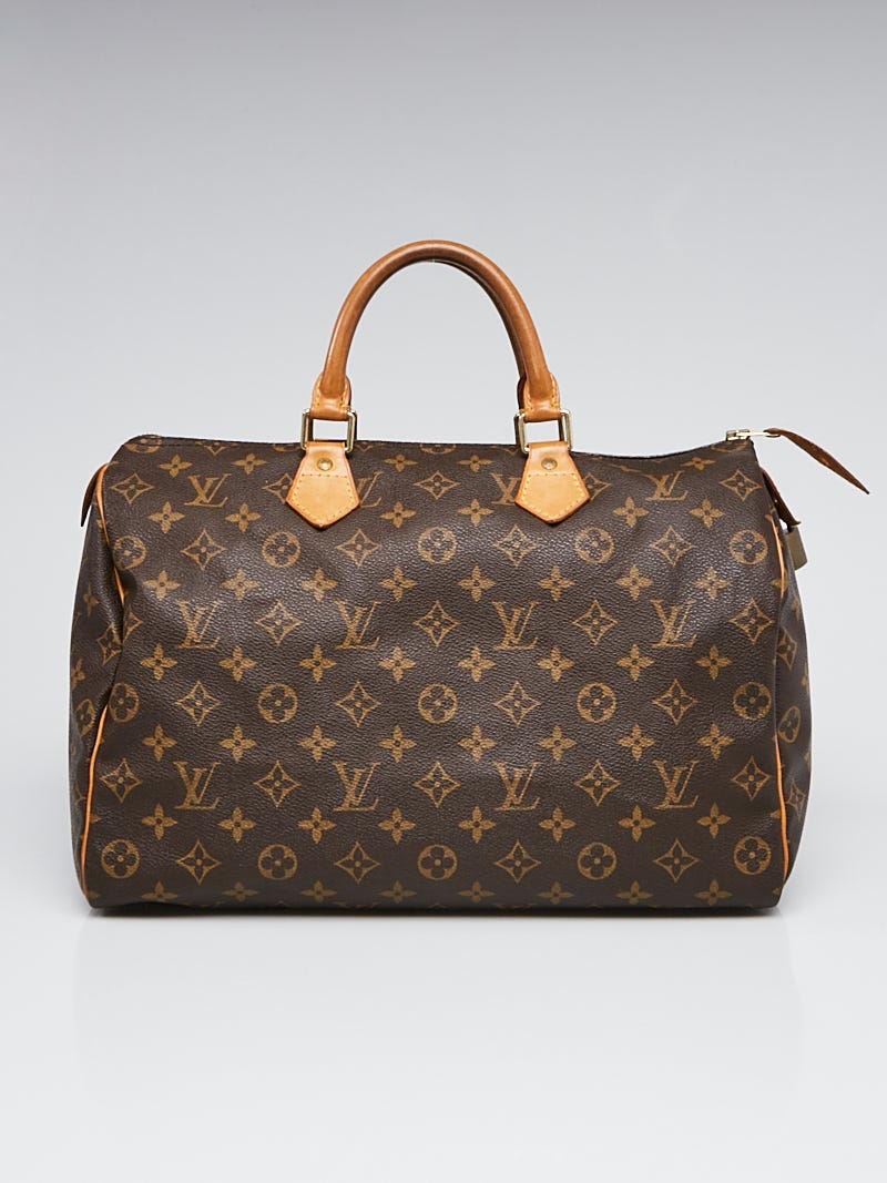 Louis Vuitton Monogram Canvas Speedy 35 Bag | Yoogi's Closet