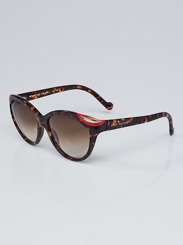 Louis Vuitton Tortoise Shell Acetate Frame Sunglasses - Z0736W