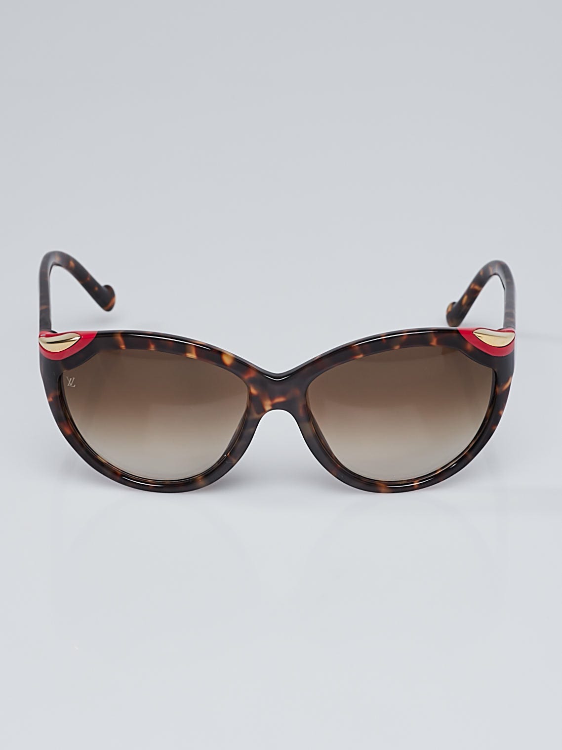 Louis Vuitton Tortoise Shell Acetate Frame Sunglasses 