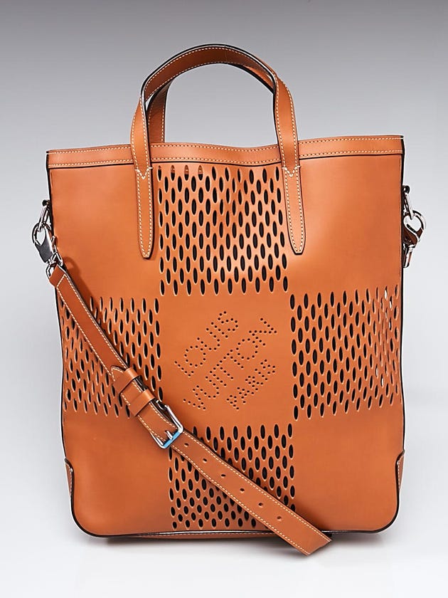 Louis Vuitton Cognac Damier Leather Nomade North West Cabas Bag