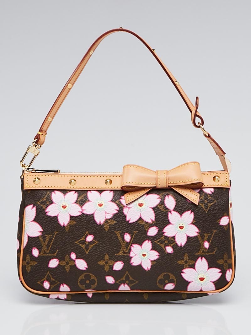 Louis Vuitton Pochette Limited Edition Cherry Blossom Monogram