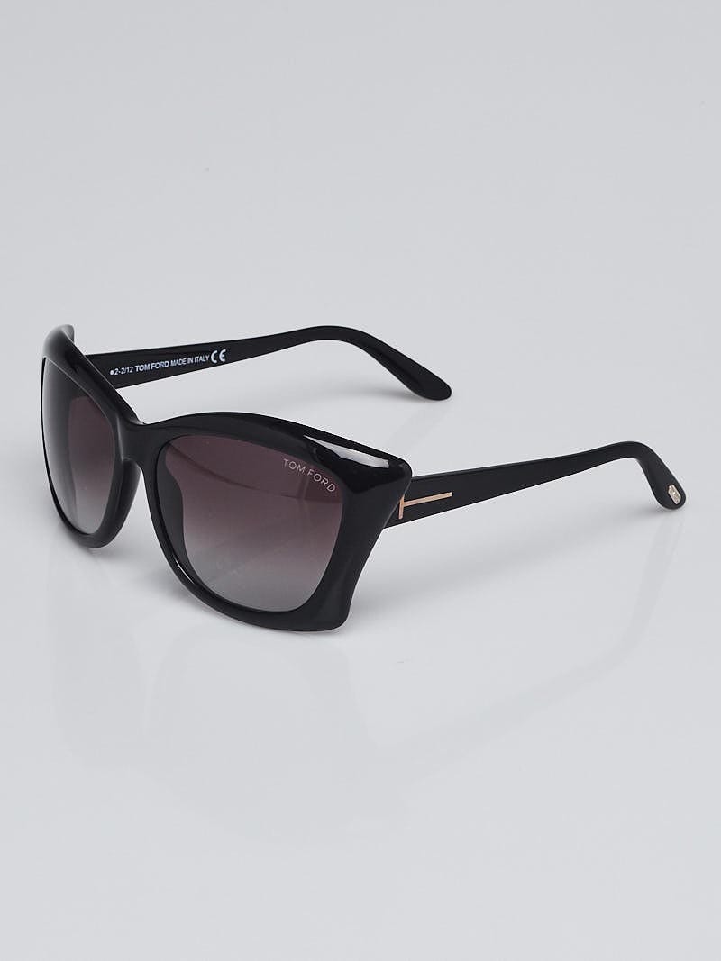 Tom Ford Black Plastic Frame Lana Sunglasses- TF280  display picture 2