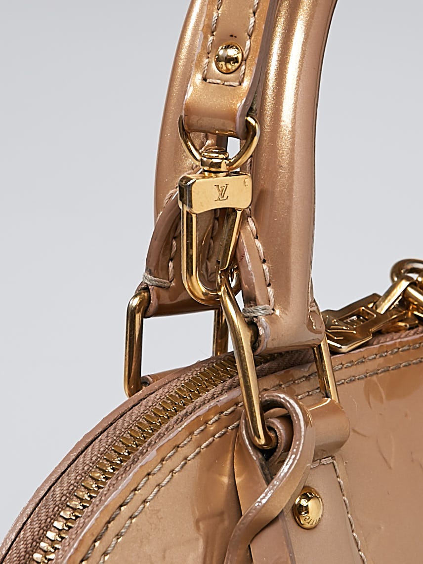 Louis Vuitton 2012 pre-owned Monogram Vernis Alma BB two-way Bag - Farfetch
