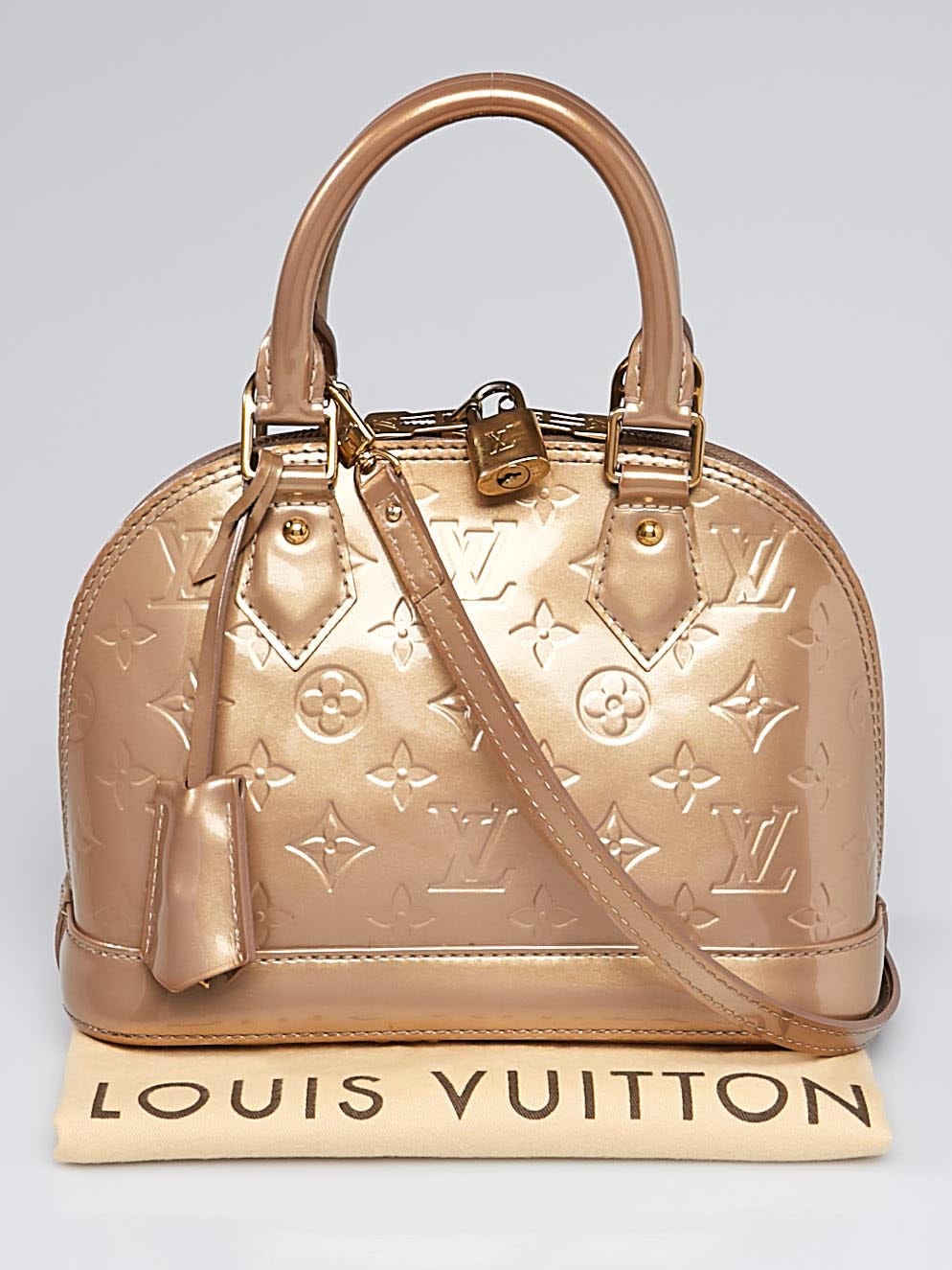 Louis Vuitton 2012 pre-owned Monogram Vernis Alma BB two-way Bag - Farfetch