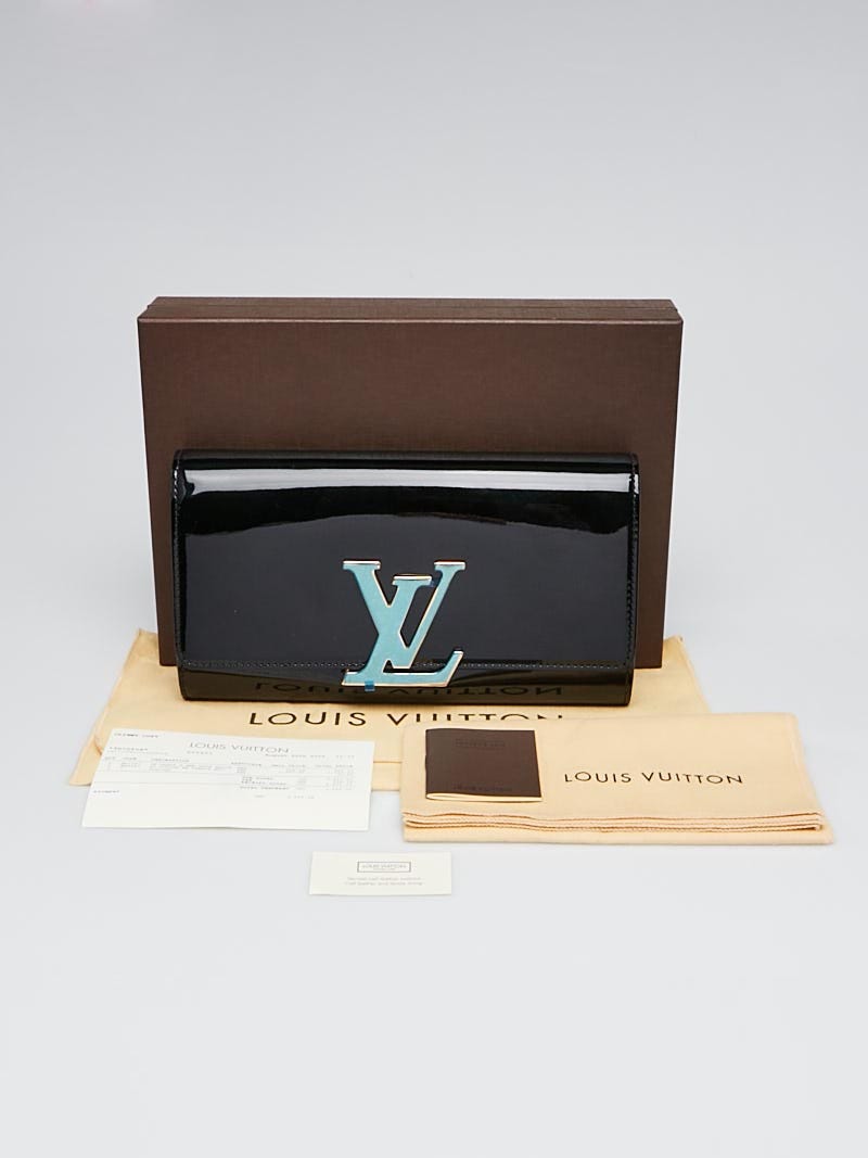 Louis Vuitton Black Vernis Louise East/West Clutch Bag - Yoogi's