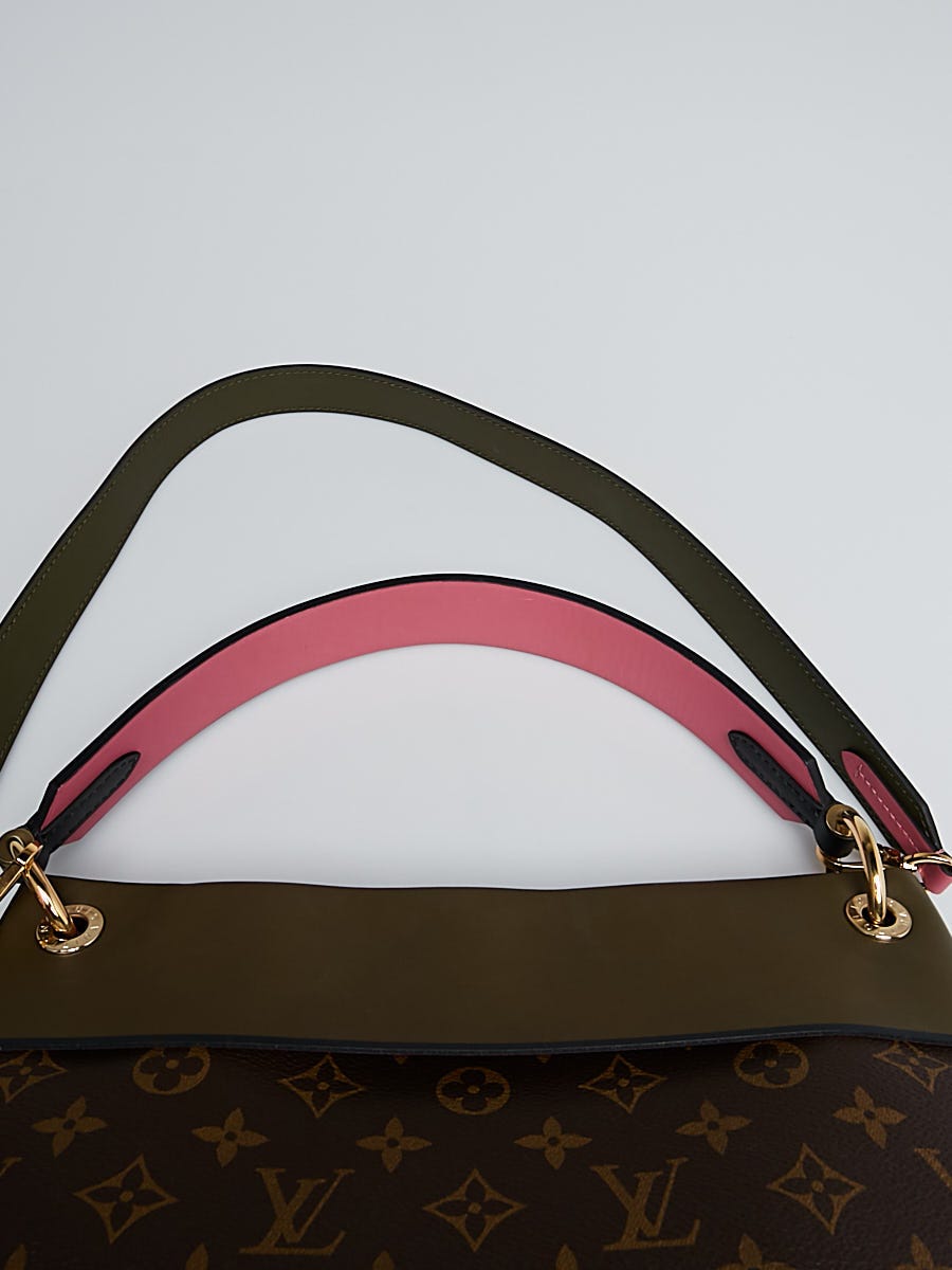 Louis Vuitton Tuileries Besace Bag Monogram Canvas with Leather Brown