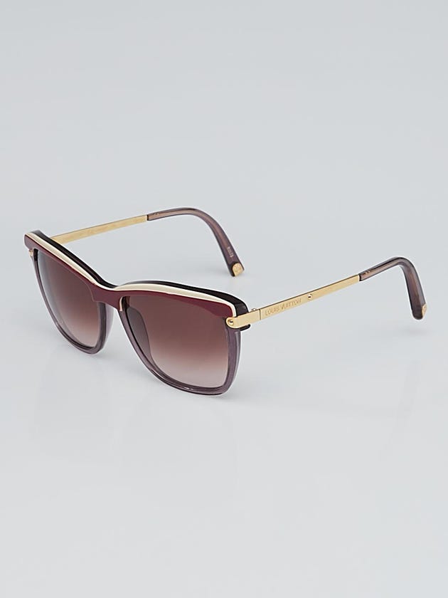 Louis Vuitton Prune Acetate Frame Ambrosia Sunglasses Z0600W