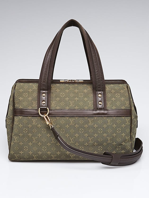 Louis Vuitton Khaki Monogram Mini Lin Josephine GM Bag