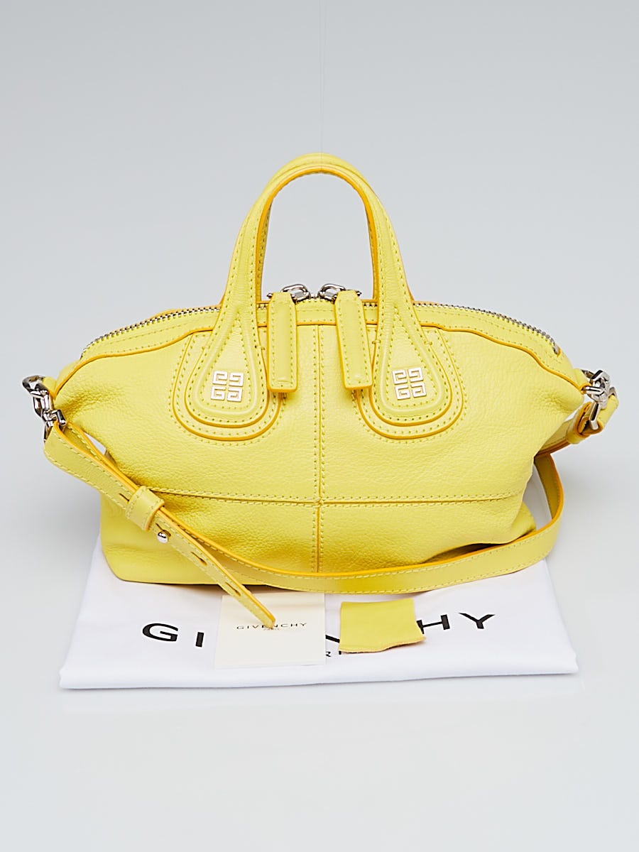 Givenchy Yellow Sugar Goatskin Leather Micro Nightingale Bag Yoogi s Closet