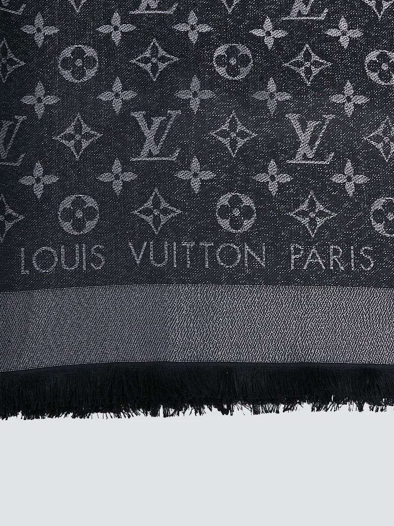 Louis Vuitton Black Shine Shawl 