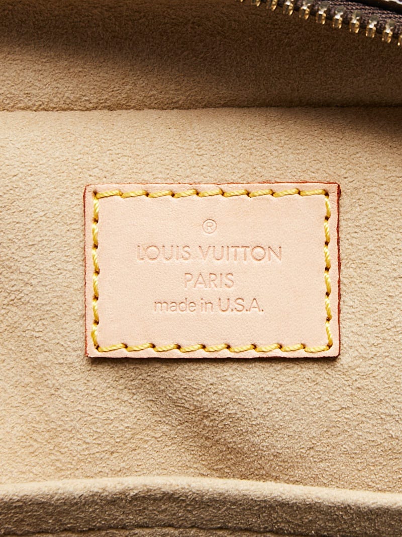 Louis Vuitton Monogram Manhattan PM M40026 Brown Cloth ref.944640
