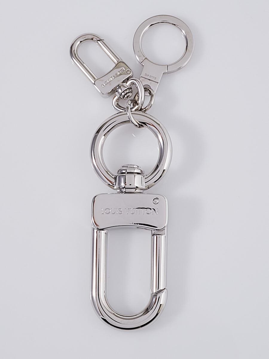 Louis Vuitton Silvertone Metal Bag Extender and Key Chain - Yoogi's Closet