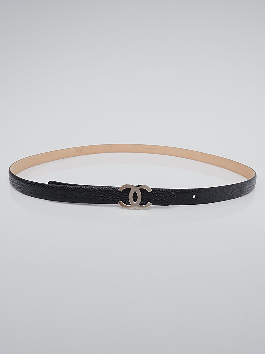 skinny chanel belt