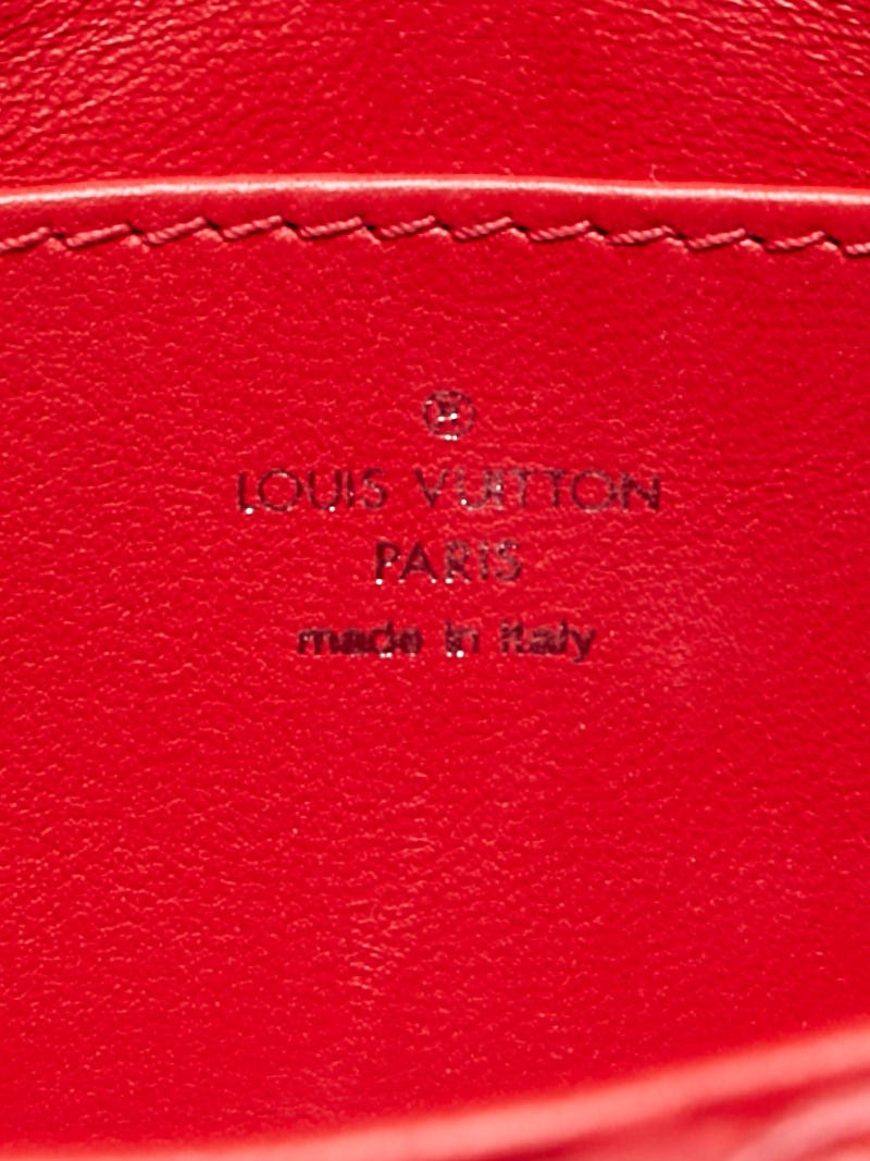 Buy Louis Vuitton Handbag Authentic Go-14 Mini Chain Shoulder Bag Red  Lambskin A916
