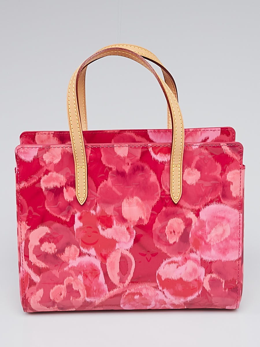 Louis Vuitton Pink Monogram Vernis Ikat Flower Catalina BB