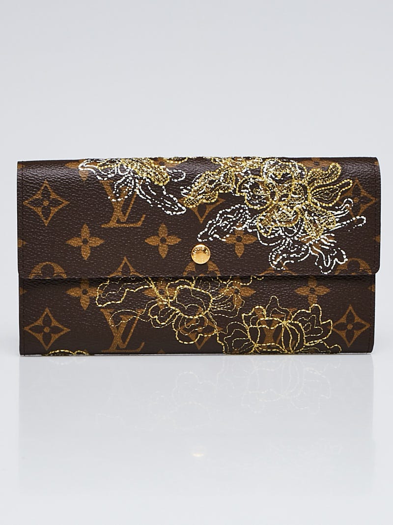 Louis Vuitton, Bags, Limited Edition Monogram Dentelle Sarah Wallet