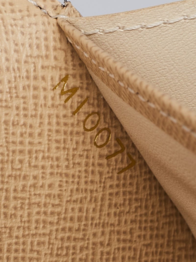 Louis Vuitton Limited Edition Monogram Canvas Gold Dentelle Sarah Wallet -  Yoogi's Closet