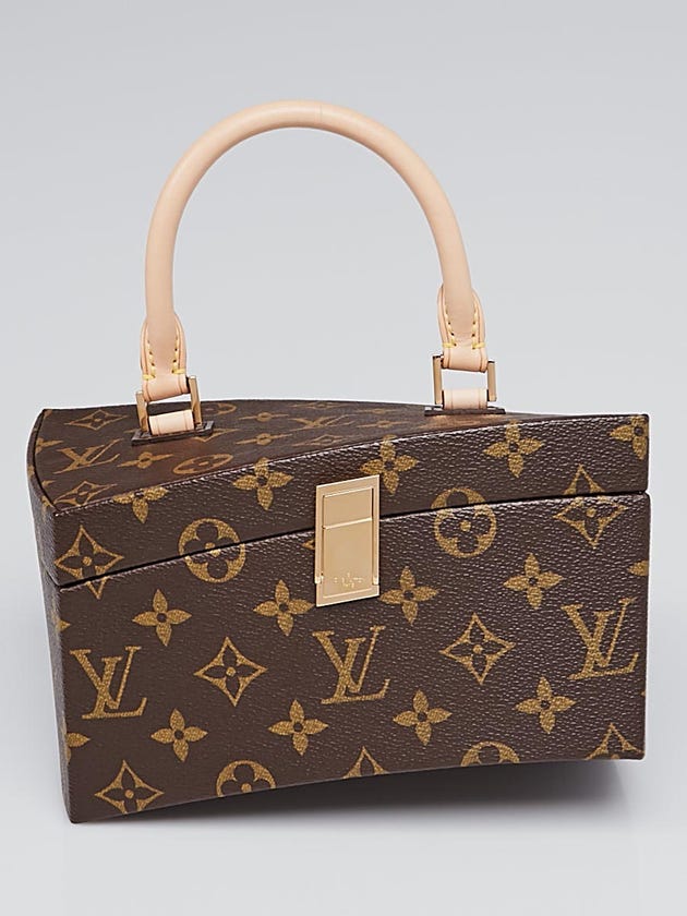 Louis Vuitton Limited Edition Monogram Canvas Frank Gehry Twisted Box Bag