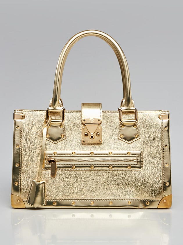 Louis Vuitton Gold Suhali Leather Le Fabuleux Bag