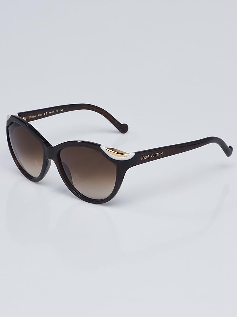 Louis Vuitton Brown Glitter Acetate Frame Ivy Sunglasses