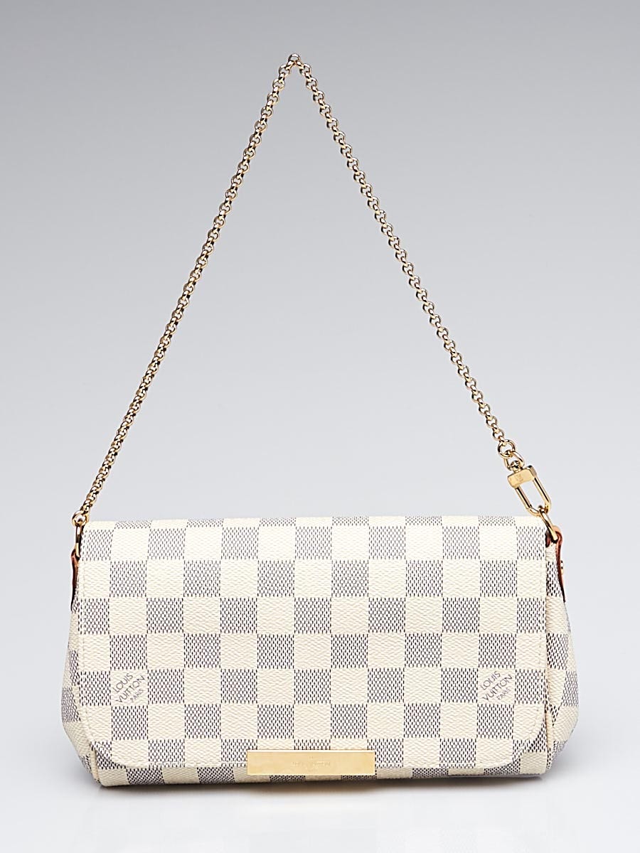 Louis Vuitton Damier Azur Canvas Calvi Bag - Yoogi's Closet