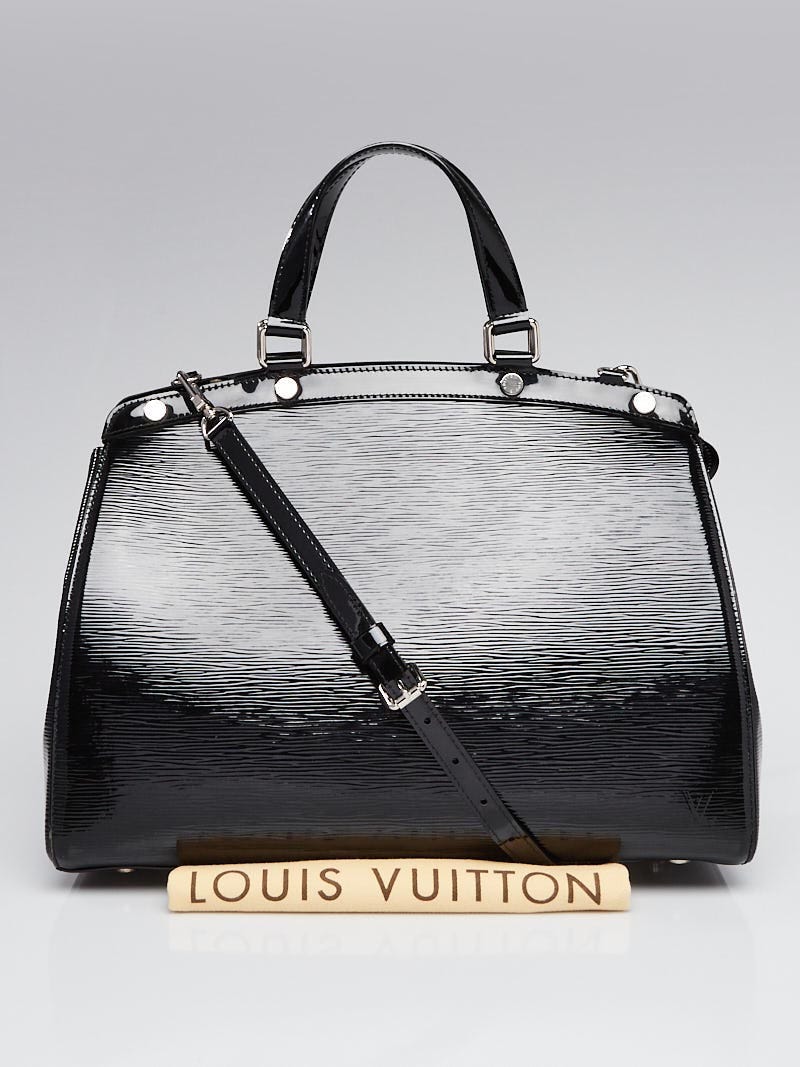 LOUIS VUITTON Brea GM Epi Leather Satchel Shoulder Bag Black-US