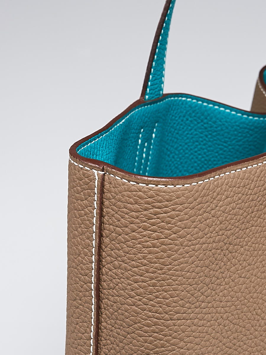 How Asia Has Driven Hermes Latest Sales Hike - Hermes 45cm Electric  Blue/Graphite Clemence Leather Large Double Sens Reversible Tote Bag -  RvceShops's Closet