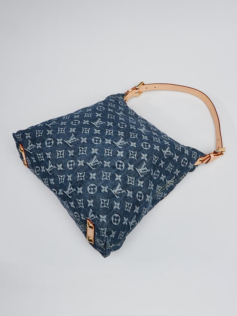 Louis Vuitton Blue Monogram Denim Baggy GM Bag ○ Labellov ○ Buy and Sell  Authentic Luxury