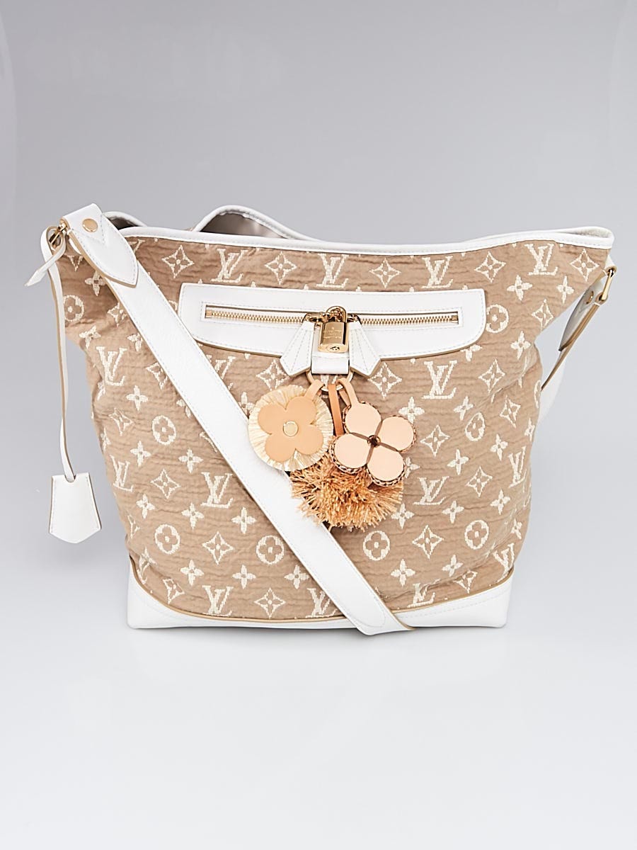Louis Vuitton Louis Vuitton Tan Blanc Monogram Pochet Shoulder Bag