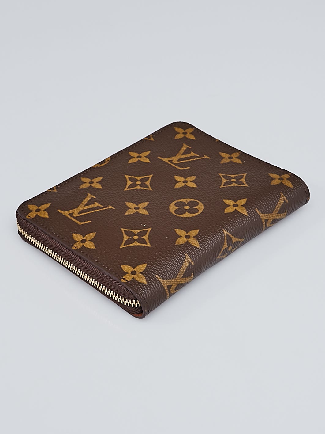 Louis Vuitton Passport Holder Brown LV Monogram Great 