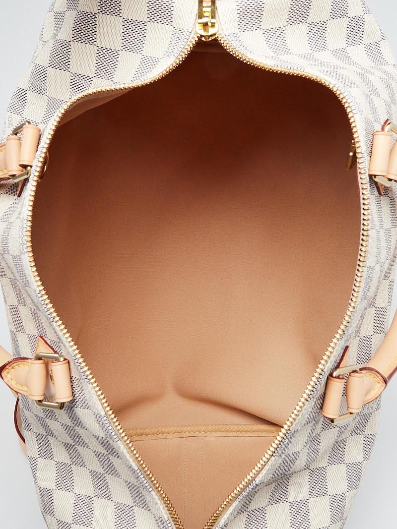 Louis Vuitton Damier Azur Canvas Speedy 35 N41535  Louis vuitton handbags,  Women bags fashion, Fashion