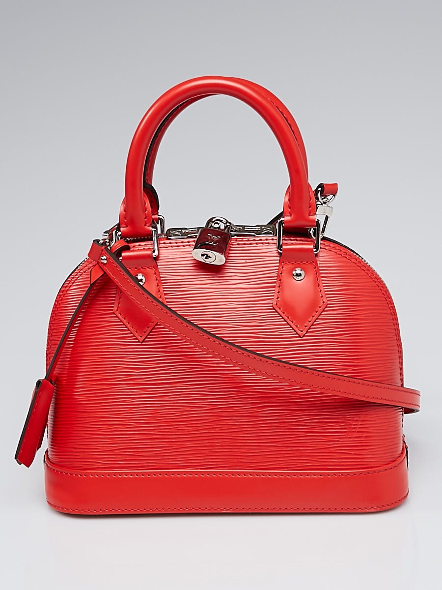 Louis Vuitton Coquelicot Epi Alma Mini Bag - Yoogi's Closet