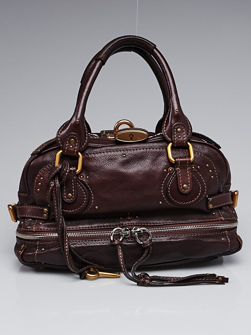 Chloe Brown Leather Medium Paddington East/West Zippy Chloe Brown Leather Medium Paddington East/West Zippy
