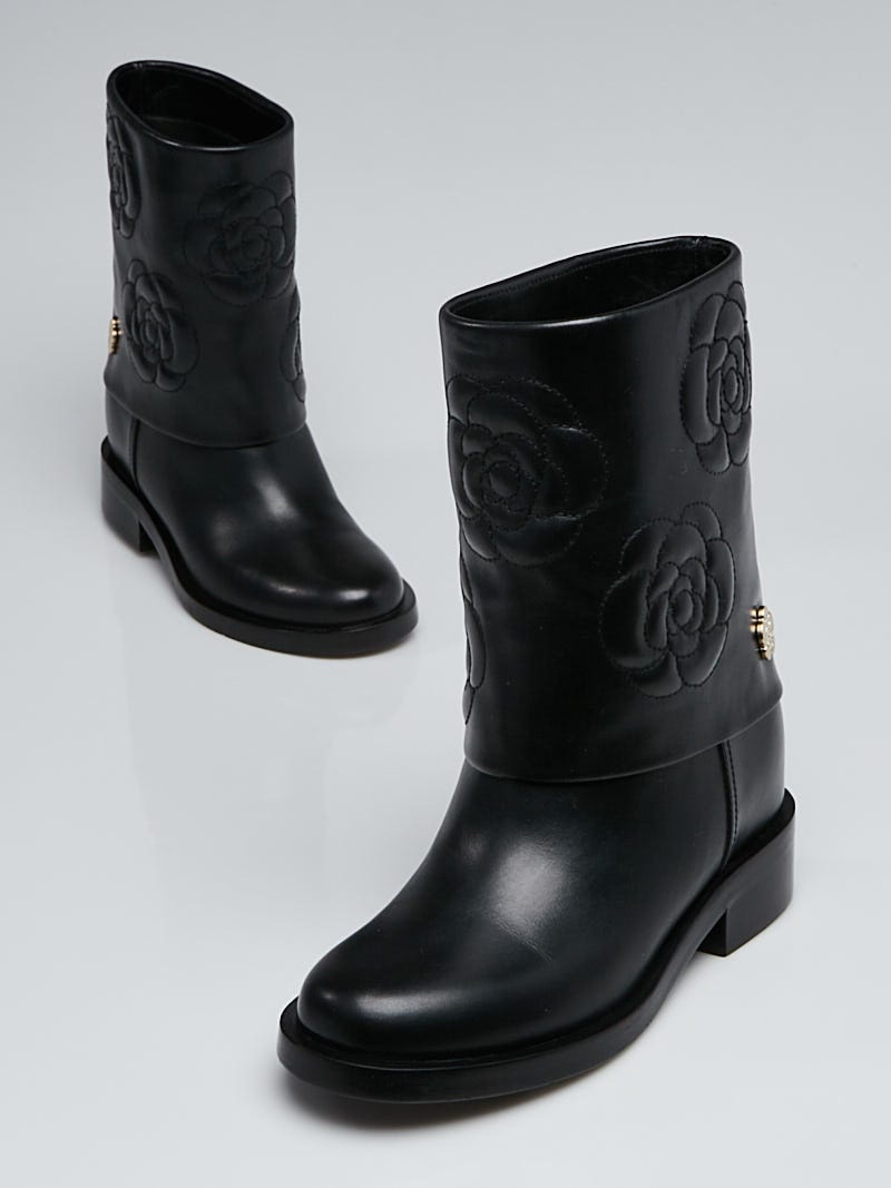 Louis Vuitton - Authenticated Black Ice Boots - Leather Black Plain for Men, Very Good Condition