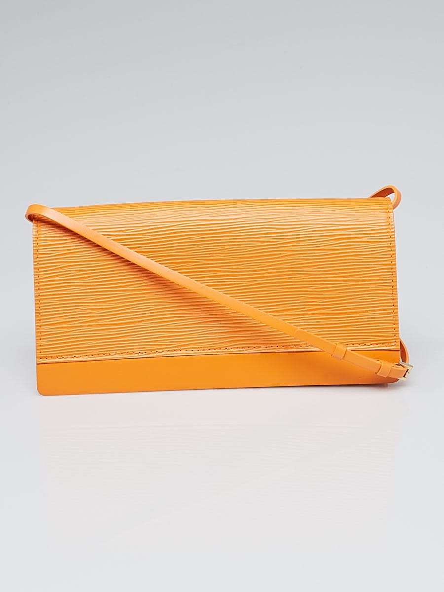 Louis Vuitton Mandarin Epi Leather Honfleur Clutch Bag - Yoogi's Closet