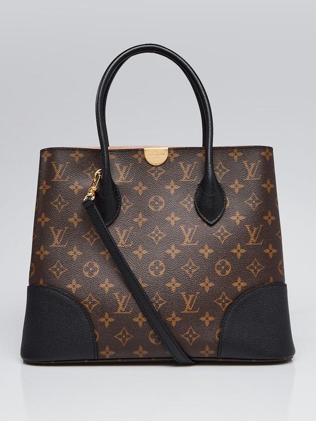 Louis Vuitton Black Monogram Canvas Flandrin Bag