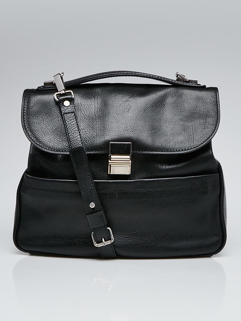 Proenza Schouler Black Leather Kent Bag Yoogi s Closet