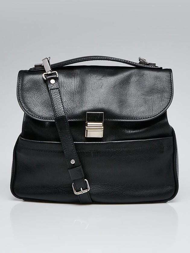 Proenza Schouler Black Leather Kent Bag