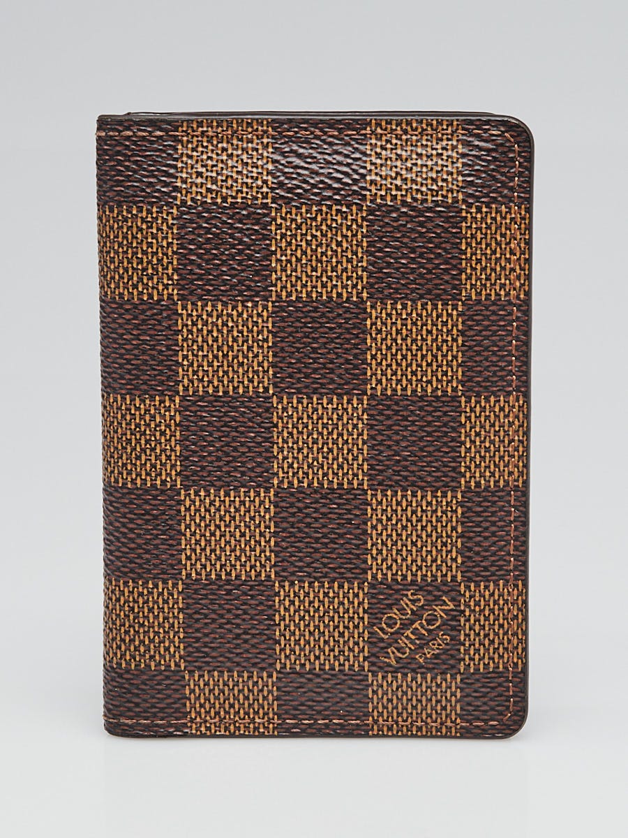 Louis Vuitton Damier Canvas Pocket Organizer NM Wallet